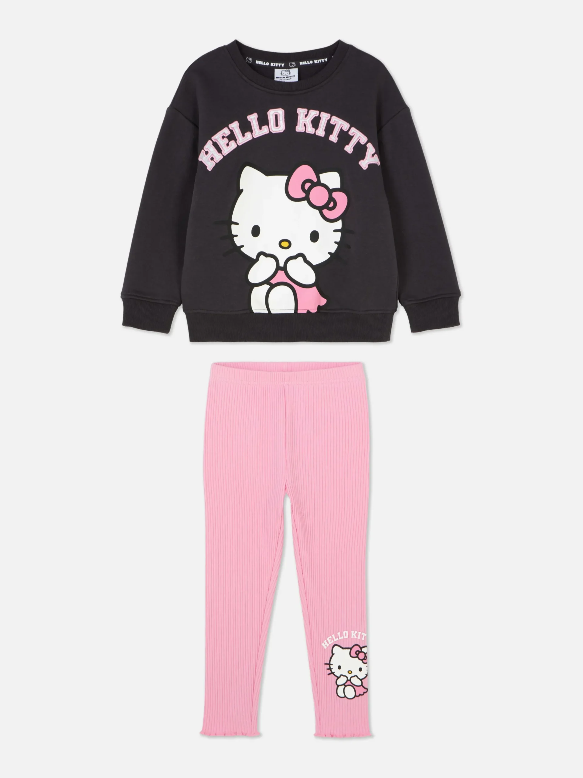 Sets Und Outfits|Primark „Hello Kitty" Sweatshirt Und Leggings Im Set Multi