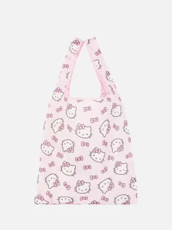 Taschen Und Portemonnaies|Primark „Hello Kitty“ Tragetasche Zum Falten Rosa