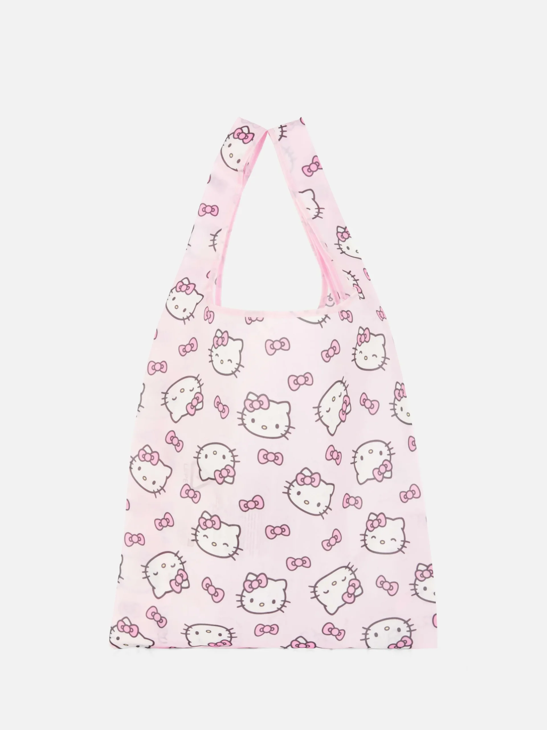 Taschen Und Portemonnaies|Primark „Hello Kitty“ Tragetasche Zum Falten Rosa