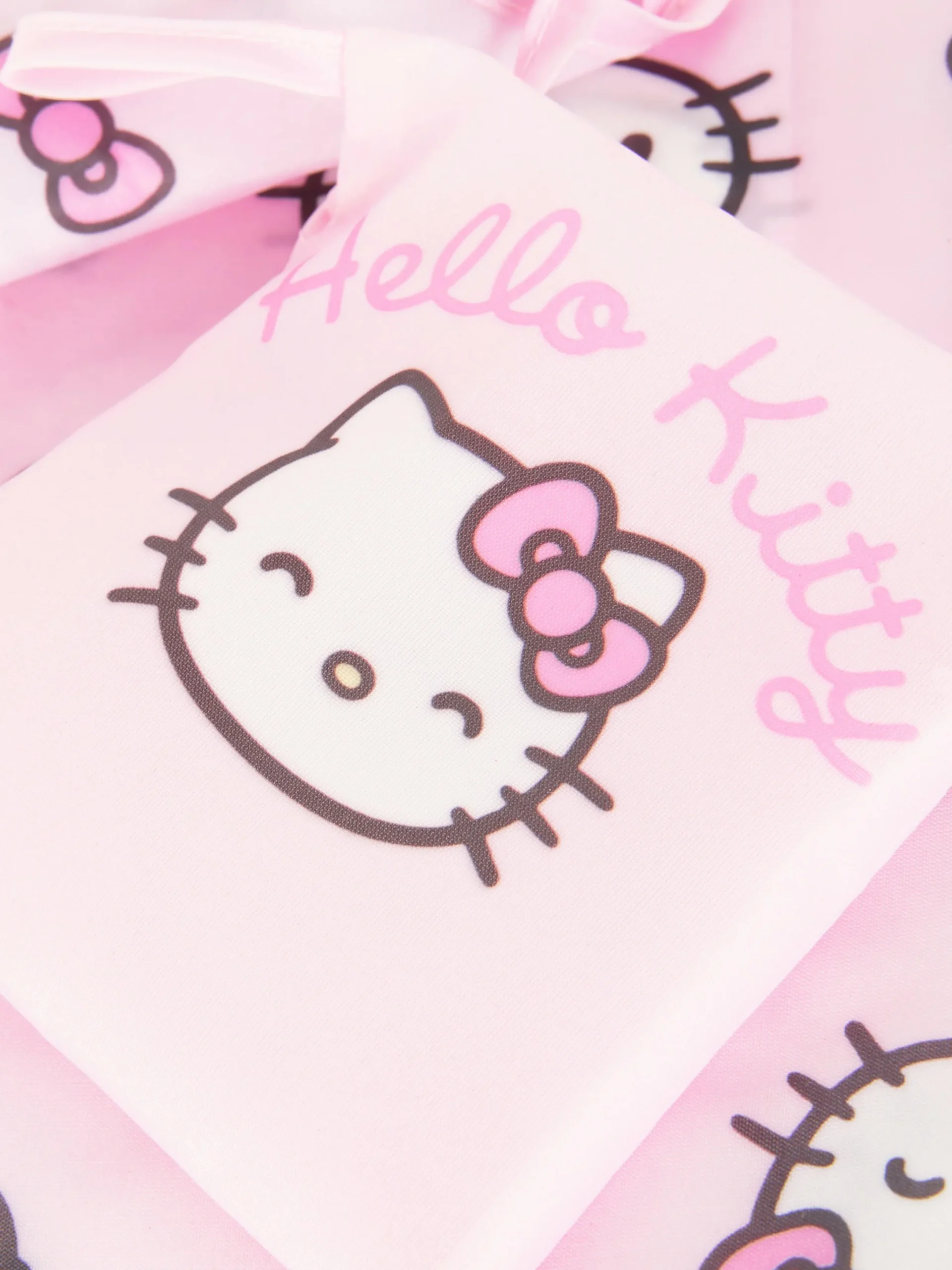 Taschen Und Portemonnaies|Primark „Hello Kitty“ Tragetasche Zum Falten Rosa