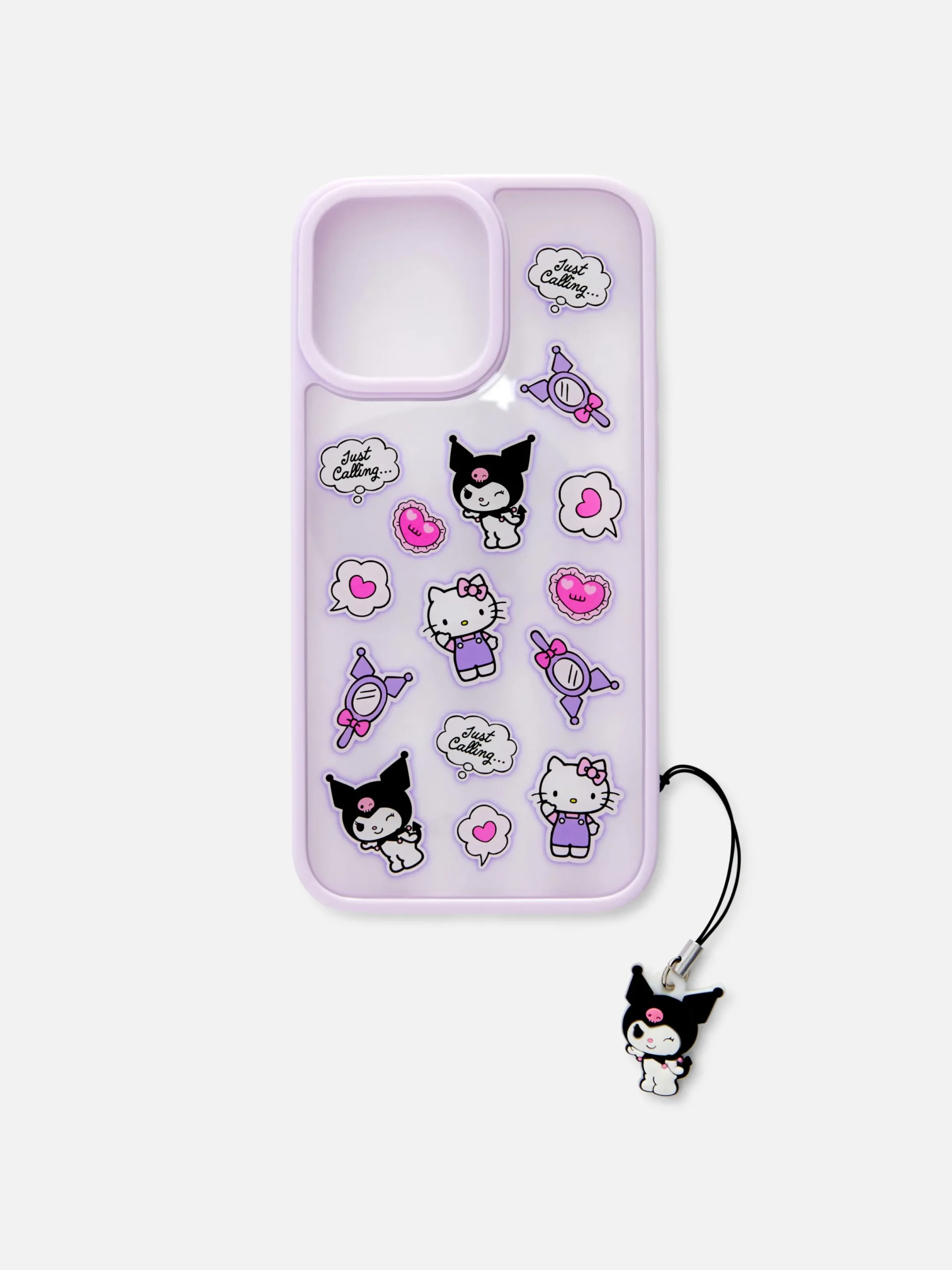 Handyhüllen|Primark „Hello Kitty Und Kuromi“ Handyhülle Rosa