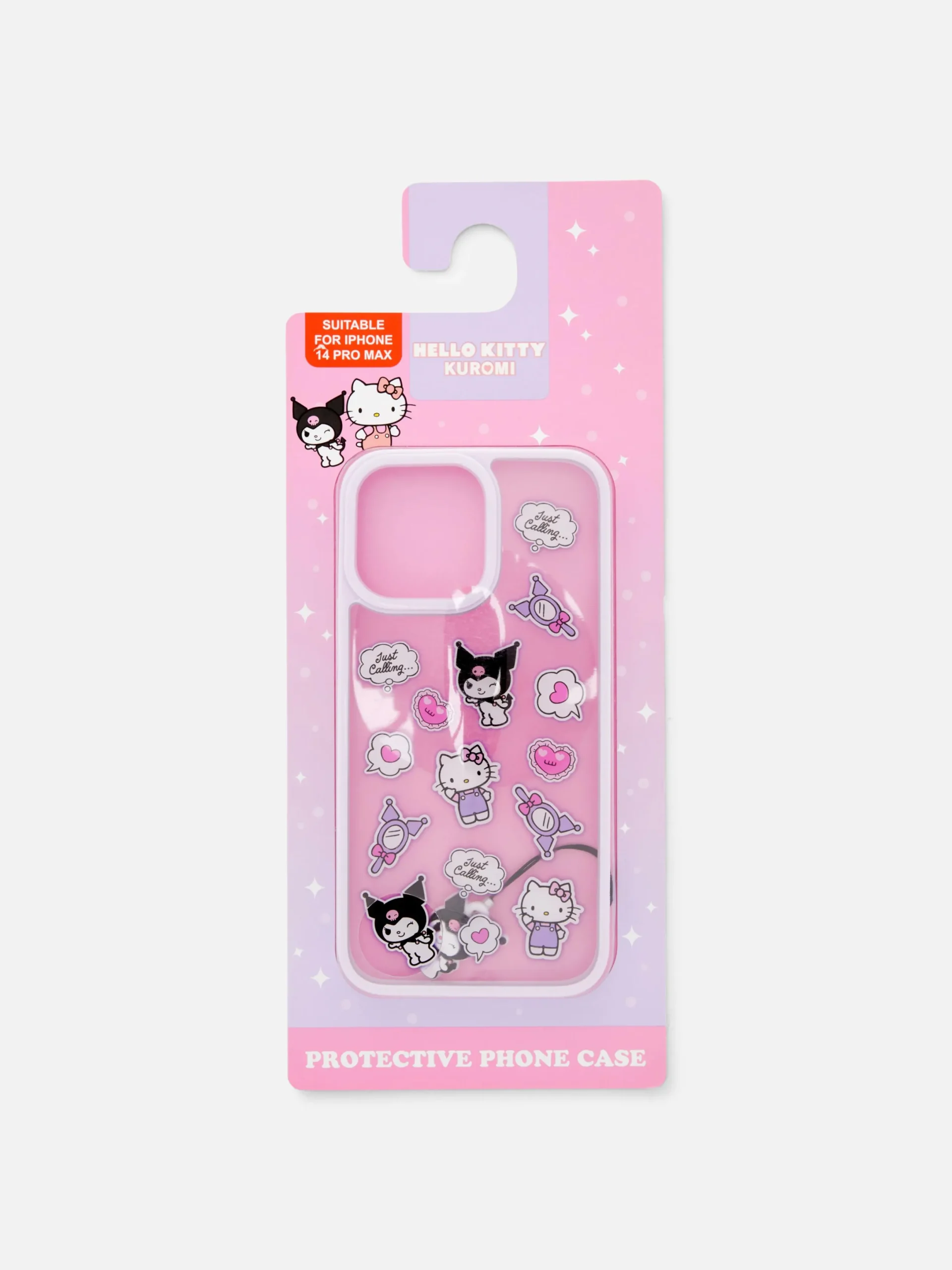 Handyhüllen|Primark „Hello Kitty Und Kuromi“ Handyhülle Rosa