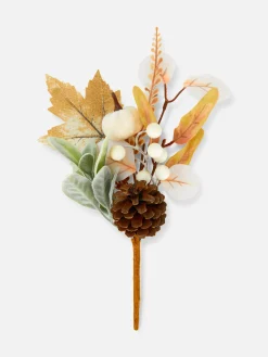 Halloween-Deko Und Süßigkeiten|Halloween Alle|Primark Herbstliches Bouquet Aus Kunstpflanzen Weiß