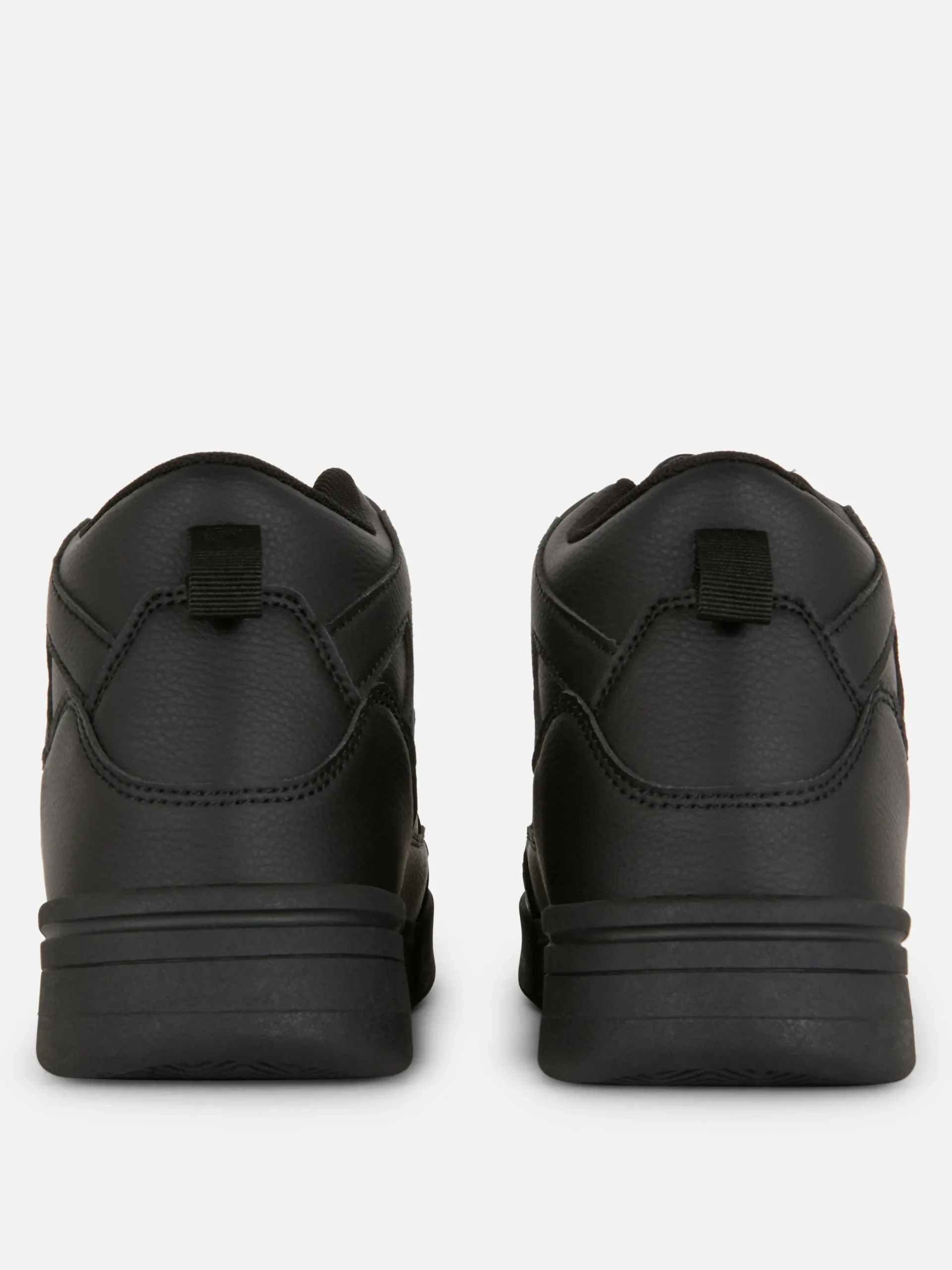 Sneakers|Primark High-Top-Basketball-Sneaker Schwarz