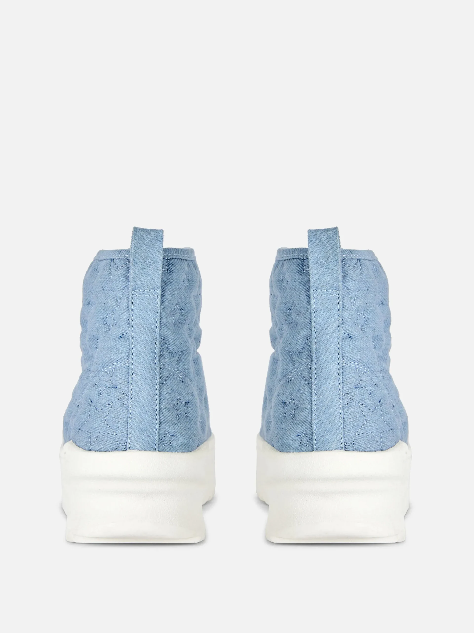 Sneakers|Primark High-Top-Sneaker Mit Dicker Sohle Und Sternenmuster Multi