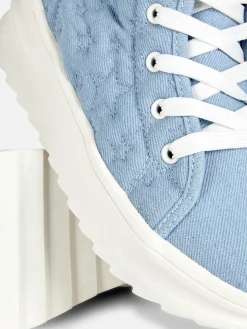 Sneakers|Primark High-Top-Sneaker Mit Dicker Sohle Und Sternenmuster Multi