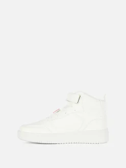 Sneakers|Primark High-Top-Sneaker Mit Regenbogenanhänger Weiß