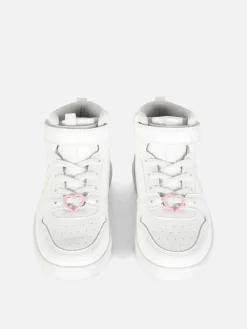 Sneakers|Primark High-Top-Sneaker Mit Schmetterling In Ombré-Optik Weiß