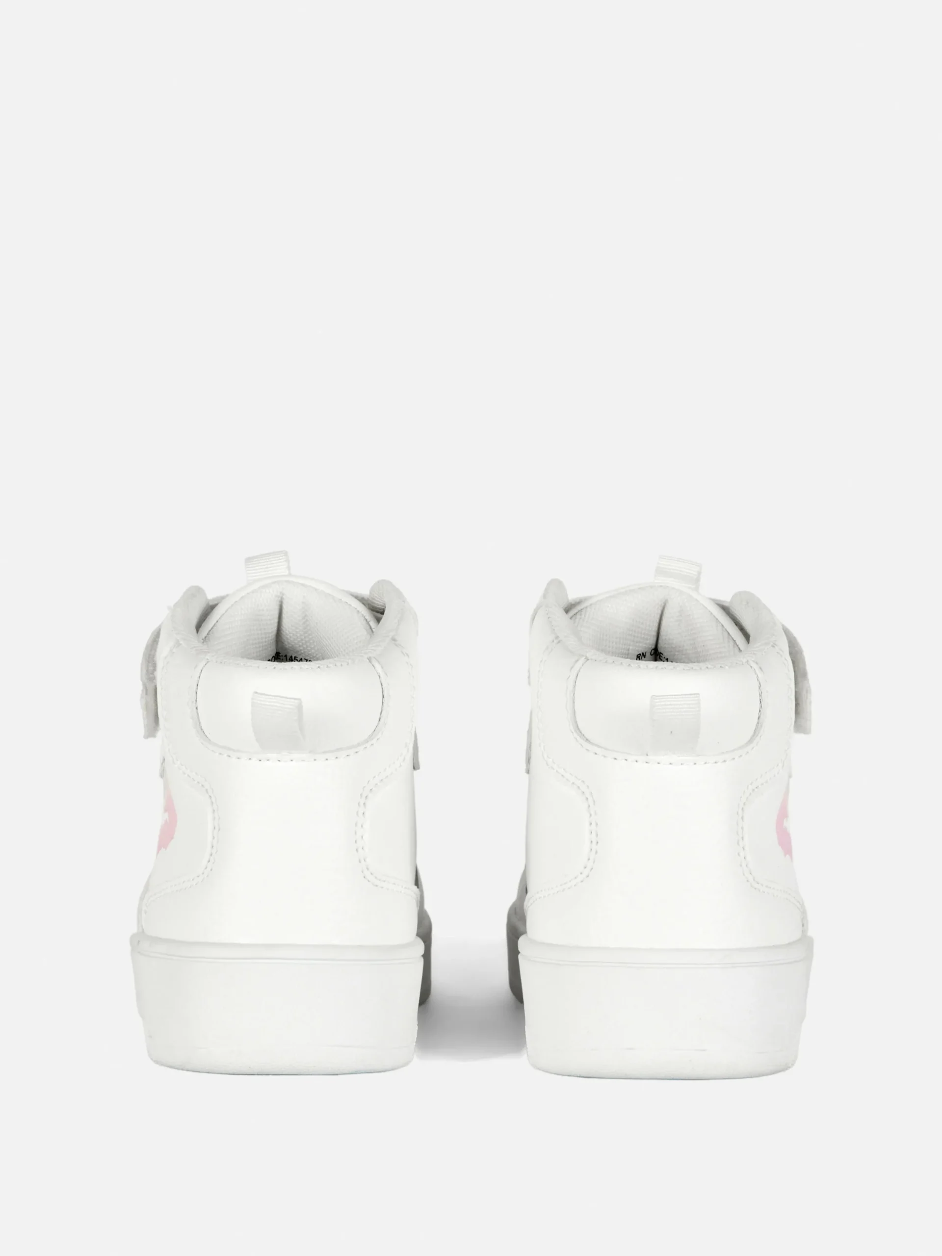 Sneakers|Primark High-Top-Sneaker Mit Schmetterling In Ombré-Optik Weiß