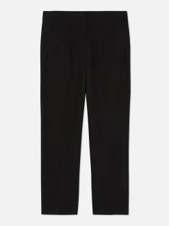 Hosen Und Leggings|Primark High-Waist-Hose Mit Zierstichen Schwarz