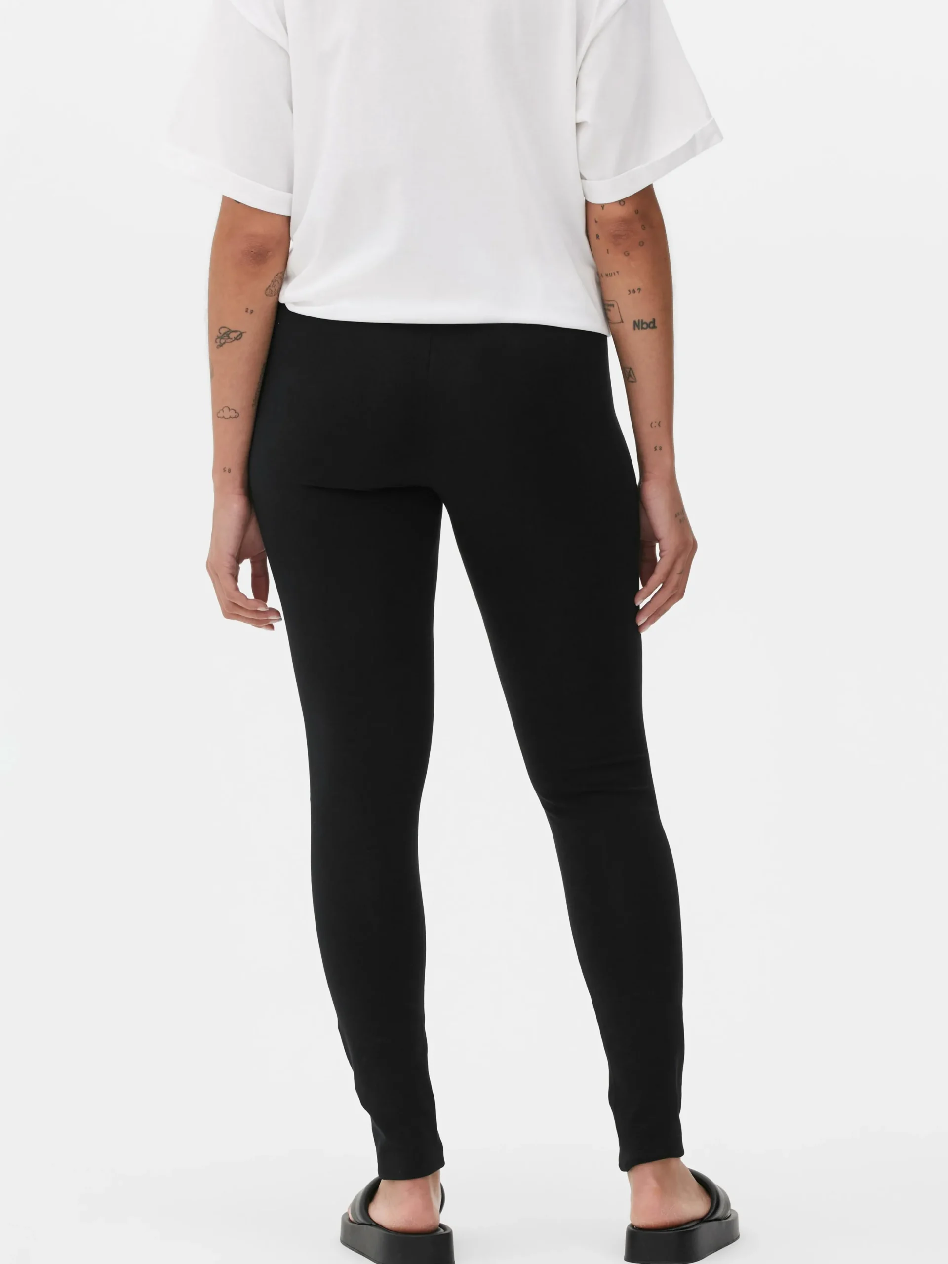 Hosen Und Leggings|Primark High-Waist-Leggings Schwarz