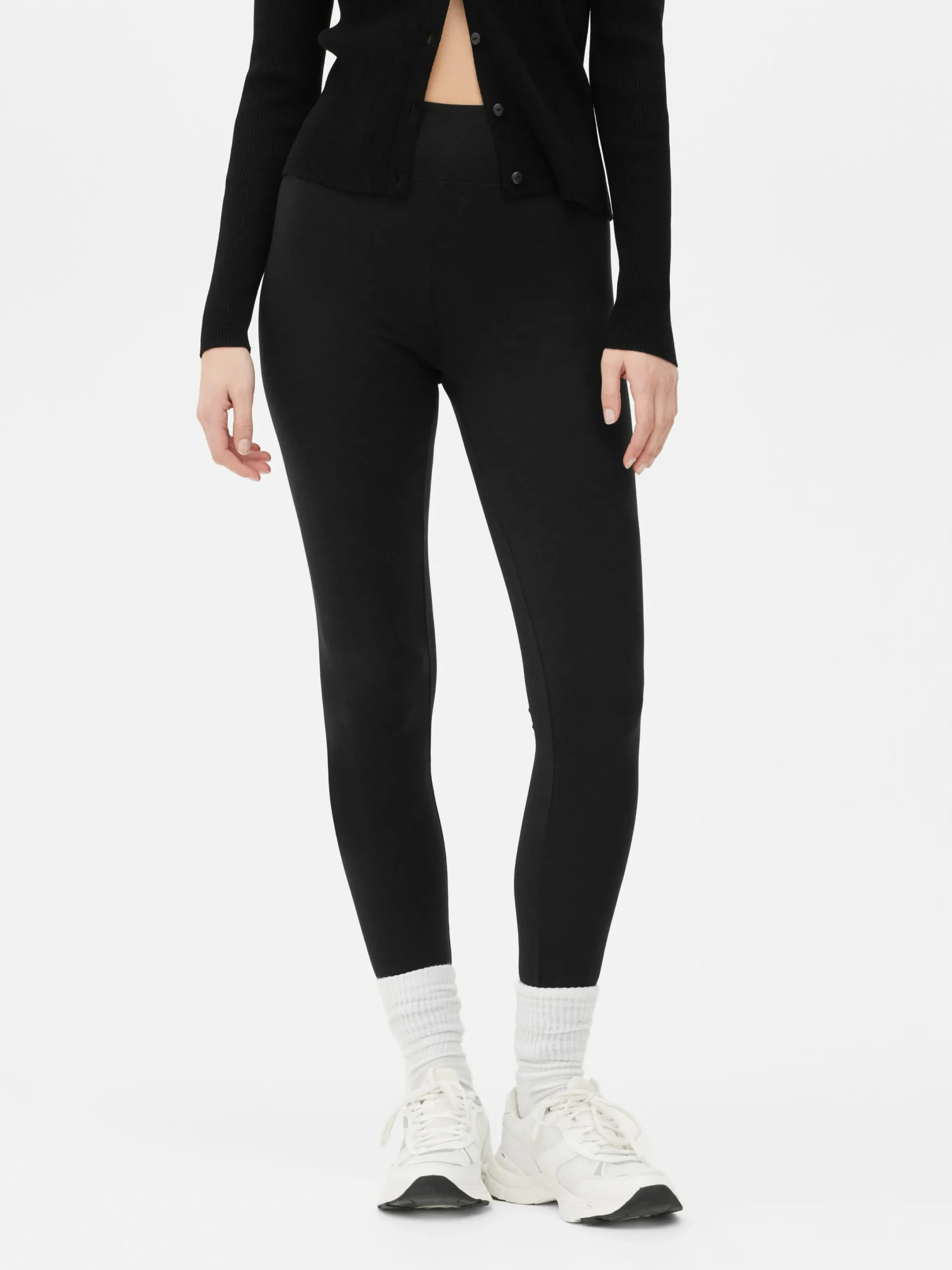 Hosen Und Leggings|Primark High-Waist-Leggings Schwarz
