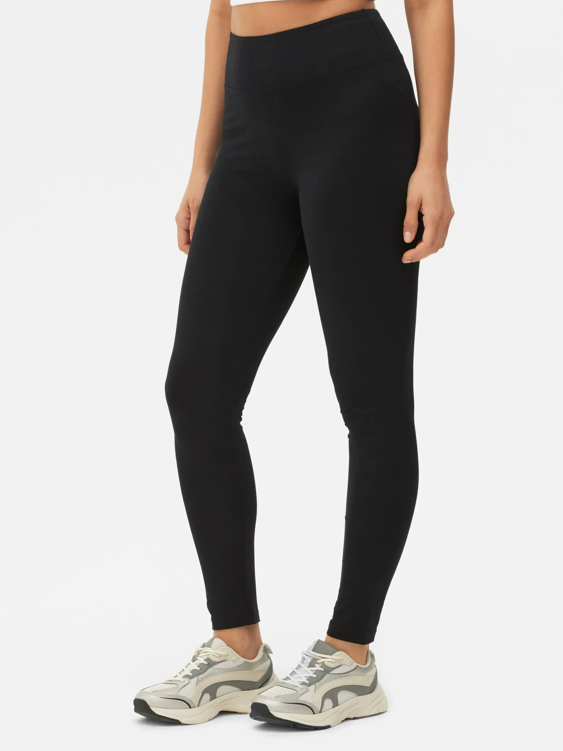 Hosen Und Leggings|Primark High-Waist-Leggings Schwarz