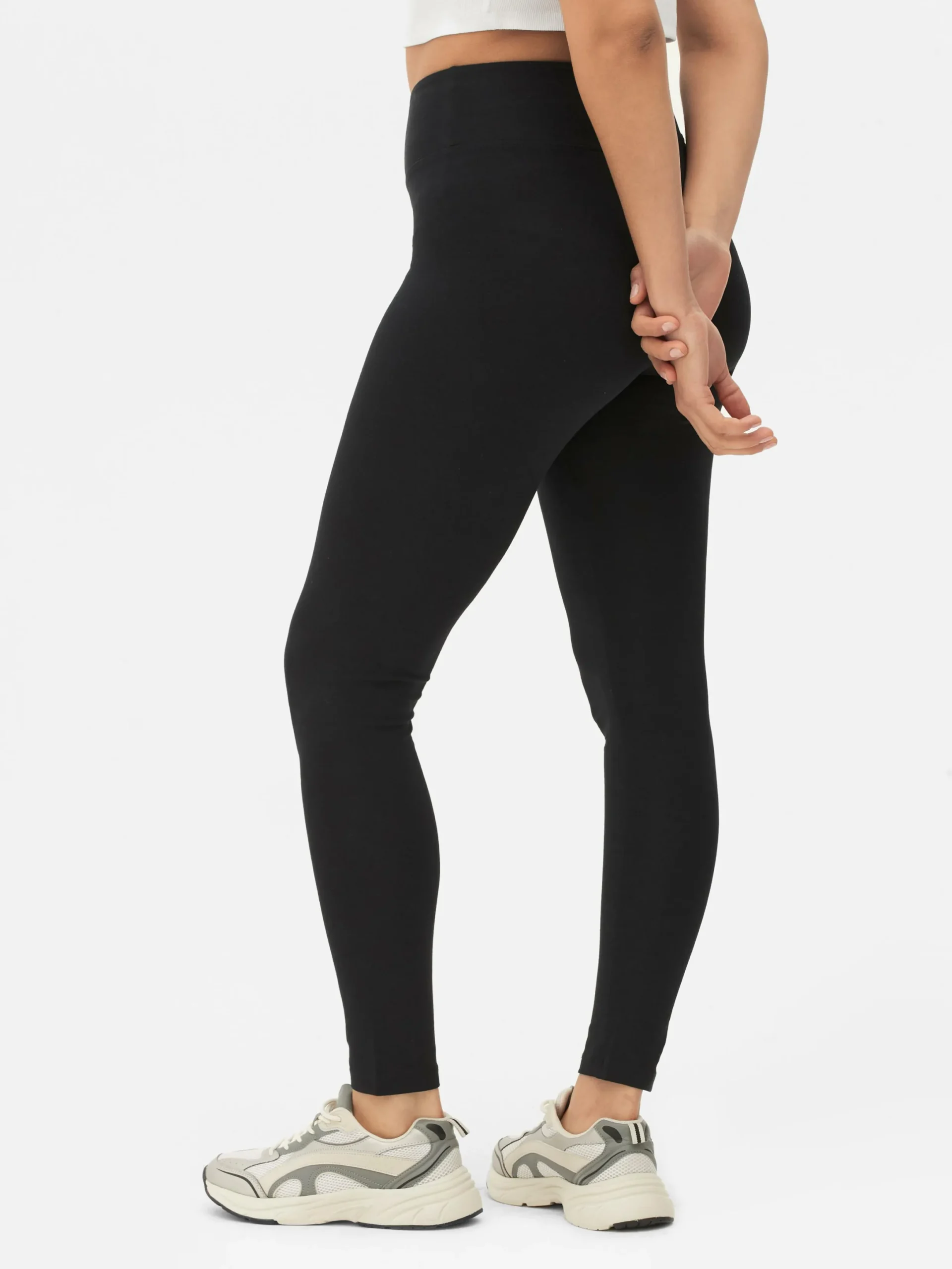 Hosen Und Leggings|Primark High-Waist-Leggings Schwarz