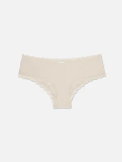 Slips|Primark Hipster-Slips Mit Spitzenbesatz, 3er-Pack Austerfarben