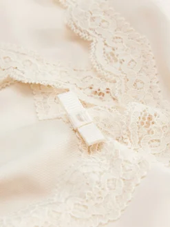 Slips|Primark Hipster-Slips Mit Spitzenbesatz, 3er-Pack Austerfarben