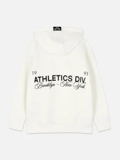 Hoodies Und Sweatshirts|Primark Hoodie Mit Grafik Ecrufarben