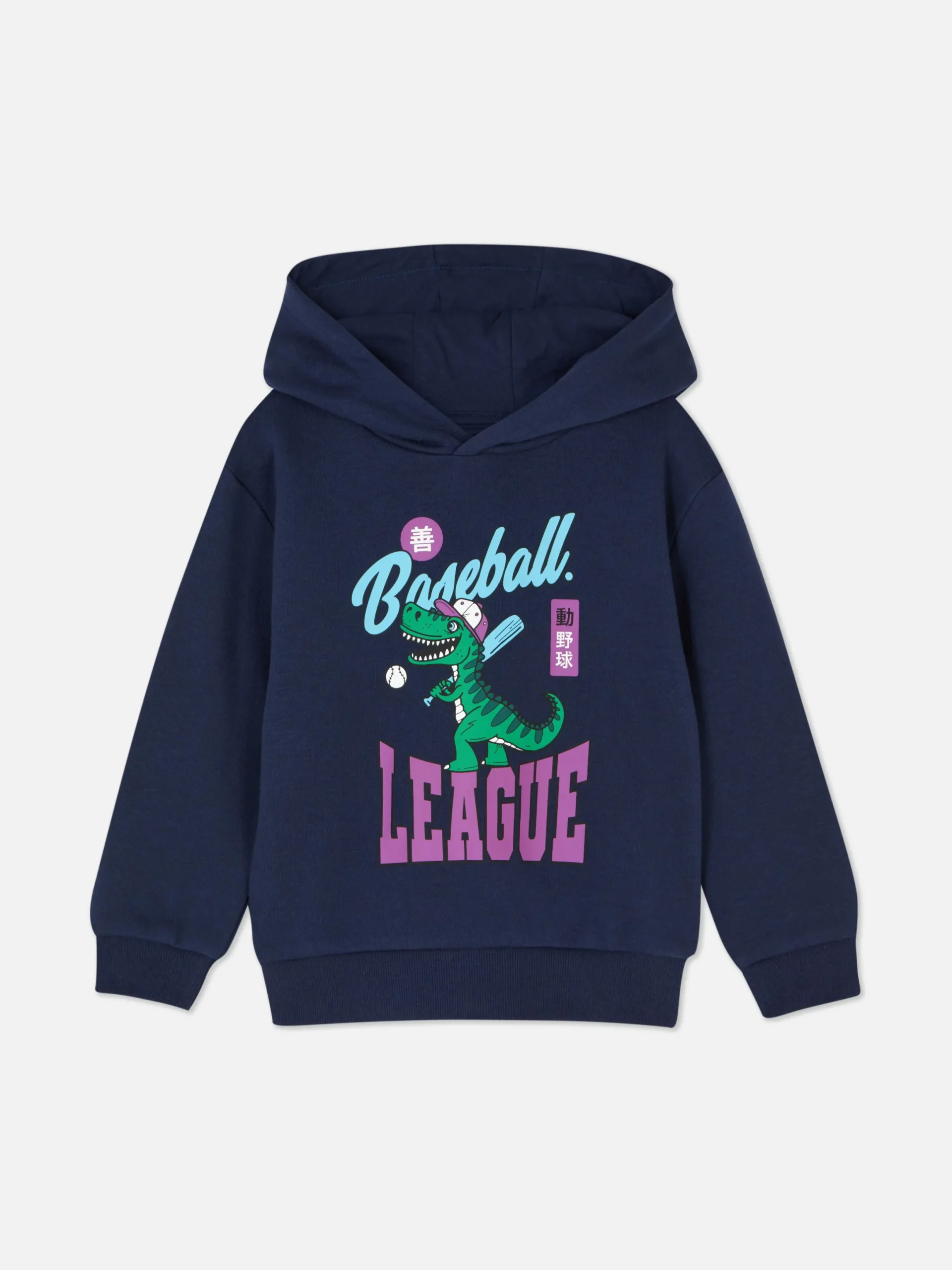 Hoodies Und Sweatshirts|Primark Hoodie Mit Grafik Marineblau