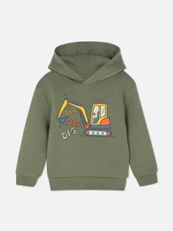 Hoodies Und Sweatshirts|Primark Hoodie Mit Grafik Khakifarben
