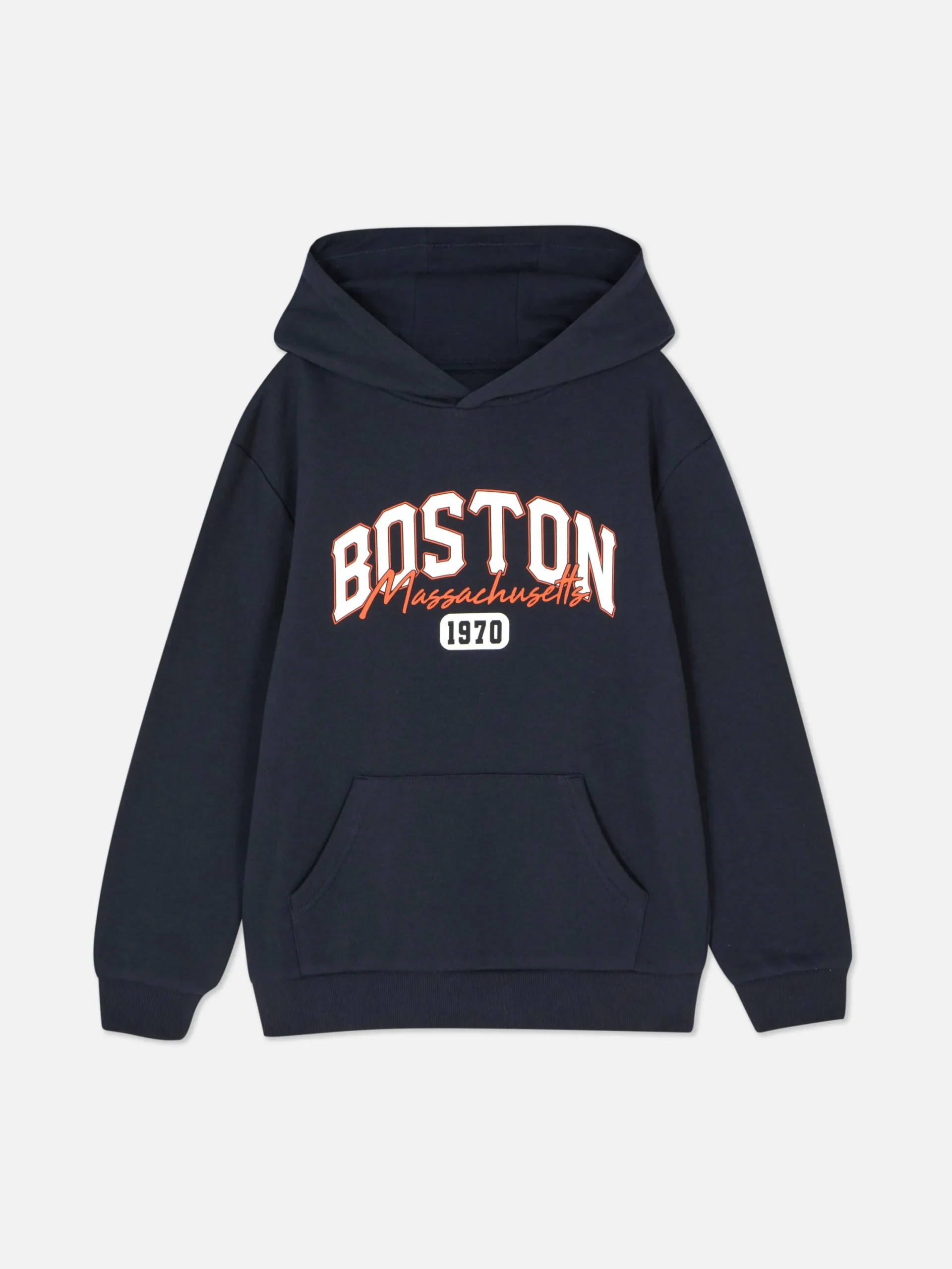 Hoodies Und Sweatshirts|Primark Hoodie Mit Grafik Marineblau