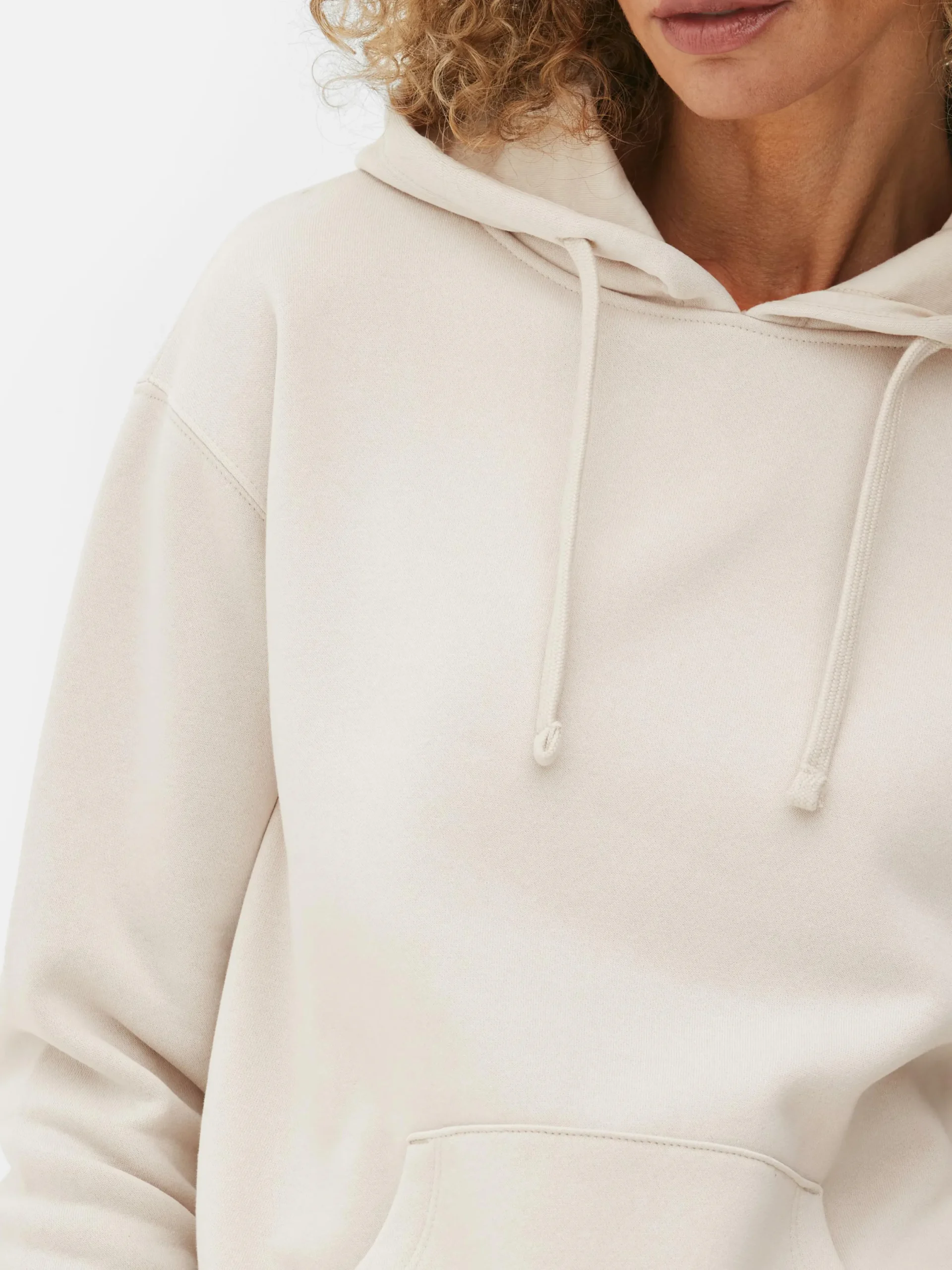 Loungewear|Hoodies Und Sweatshirts|Primark Hoodie Mit Kordelzug Ecrufarben