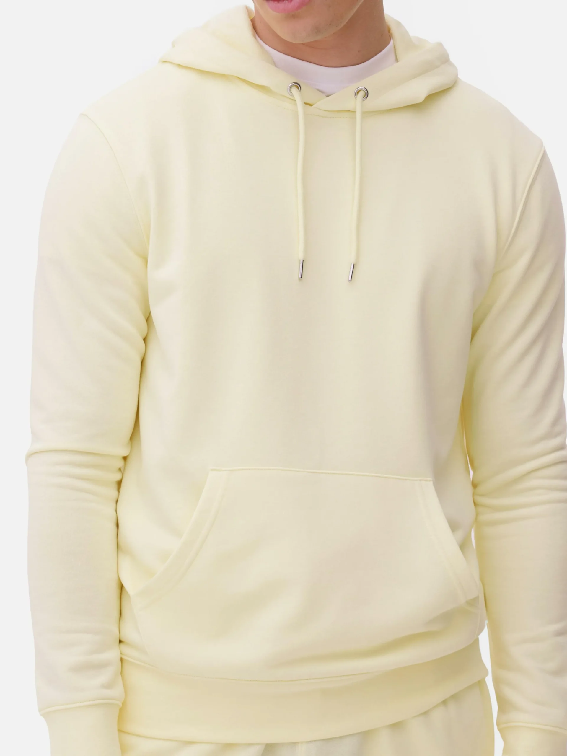 Hoodies Und Sweatshirts|Primark Hoodie Mit Kordelzug Hellgelb