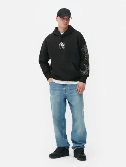 Grafik-T-Shirts Und -Sweatshirts|Hoodies Und Sweatshirts|Primark Hoodie Mit „Scream Ghostface“ Grafik Schwarz