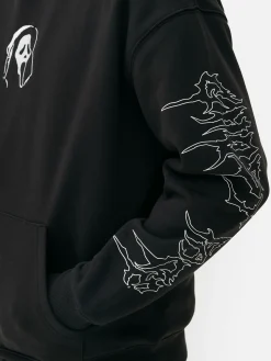 Grafik-T-Shirts Und -Sweatshirts|Hoodies Und Sweatshirts|Primark Hoodie Mit „Scream Ghostface“ Grafik Schwarz