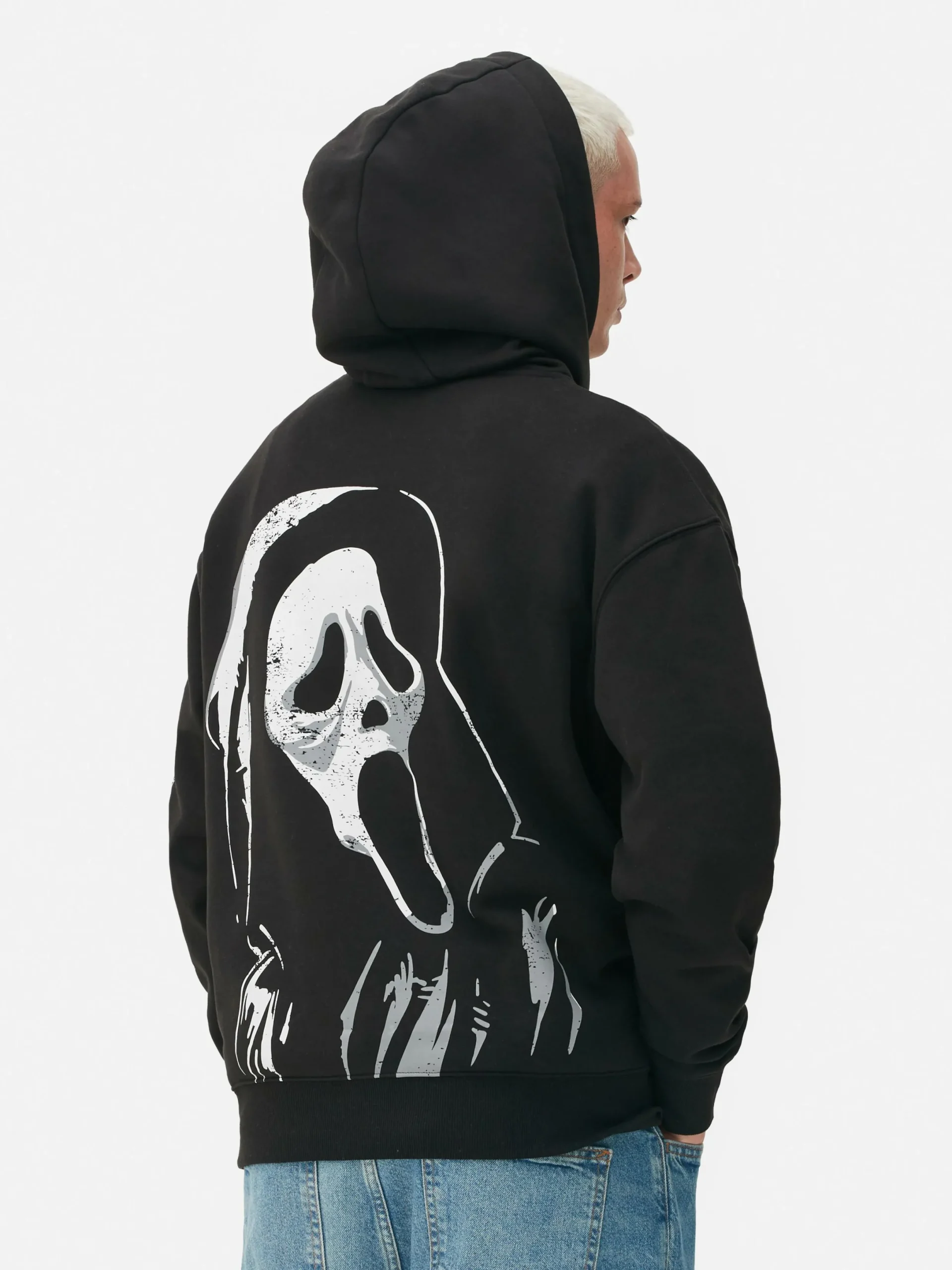 Grafik-T-Shirts Und -Sweatshirts|Hoodies Und Sweatshirts|Primark Hoodie Mit „Scream Ghostface“ Grafik Schwarz