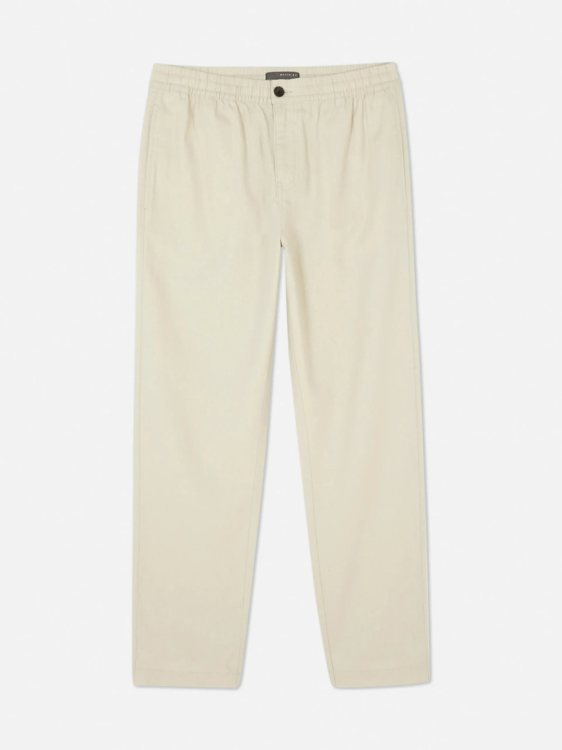 Hosen|Primark Hose Aus Leinengemisch Steinfarben