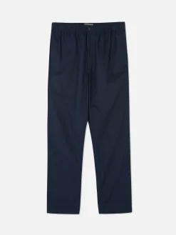Hosen|Primark Hose Aus Leinengemisch Marineblau