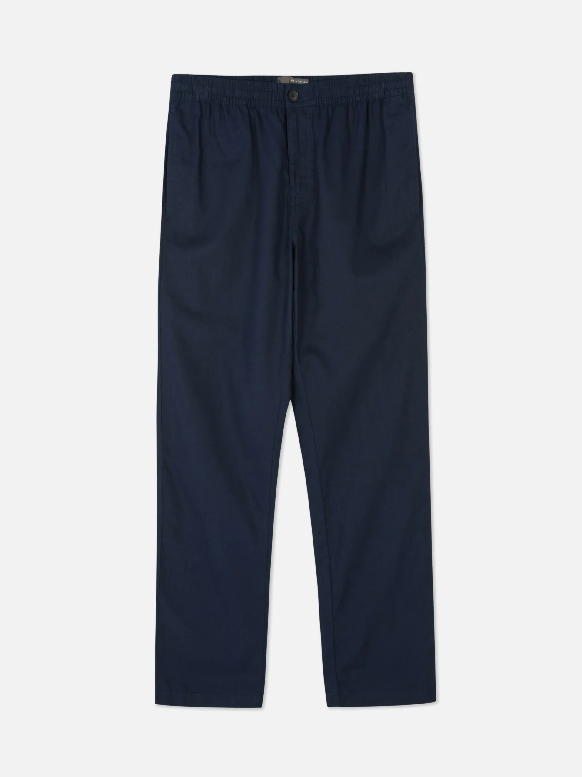 Hosen|Primark Hose Aus Leinengemisch Marineblau