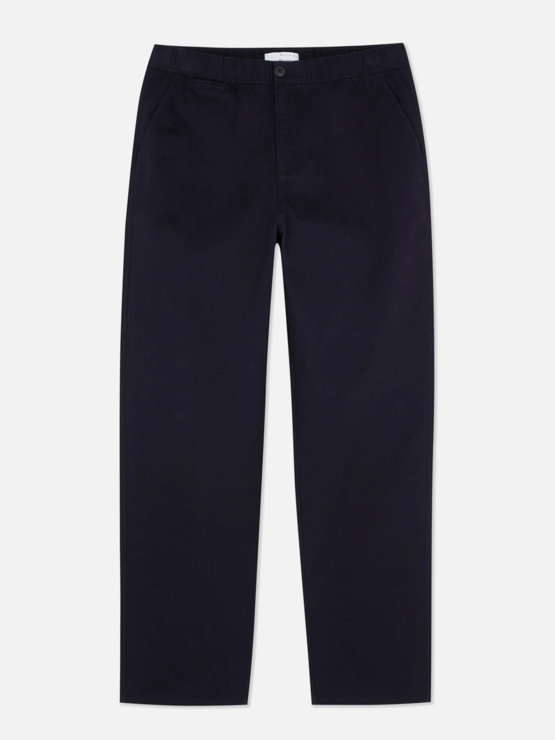 Hosen|Primark Hose Mit Elastischem Bund Marineblau