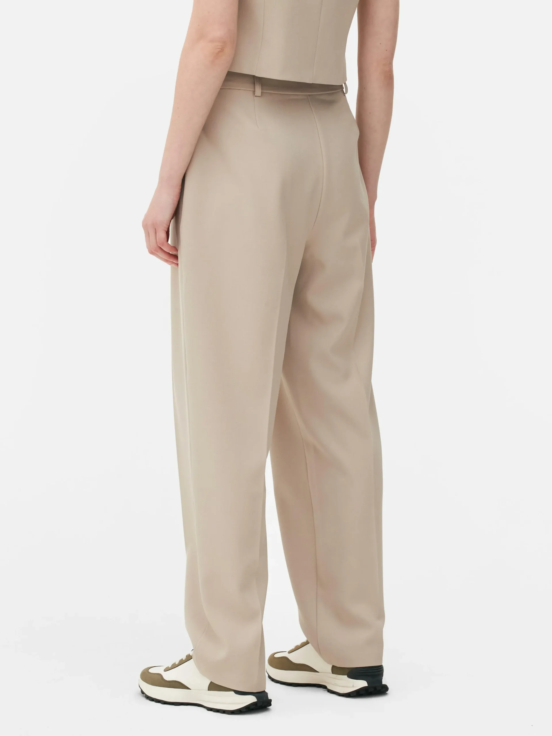 Hosen Und Leggings|Primark Hose Mit Gummibund Für Damen Steinfarben