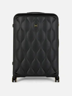 Koffer Und Reisegepäck|Primark „it Luggage“ Gesteppter Koffer Mit 8 Rollen Schwarz