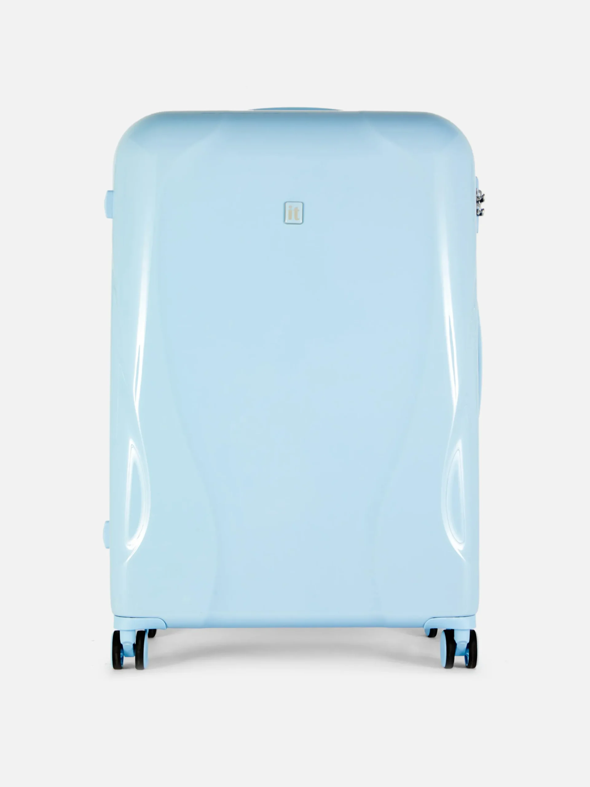 Koffer Und Reisegepäck|Primark „it Luggage“ Hartschalenkoffer Mit 4 Rollen Blau