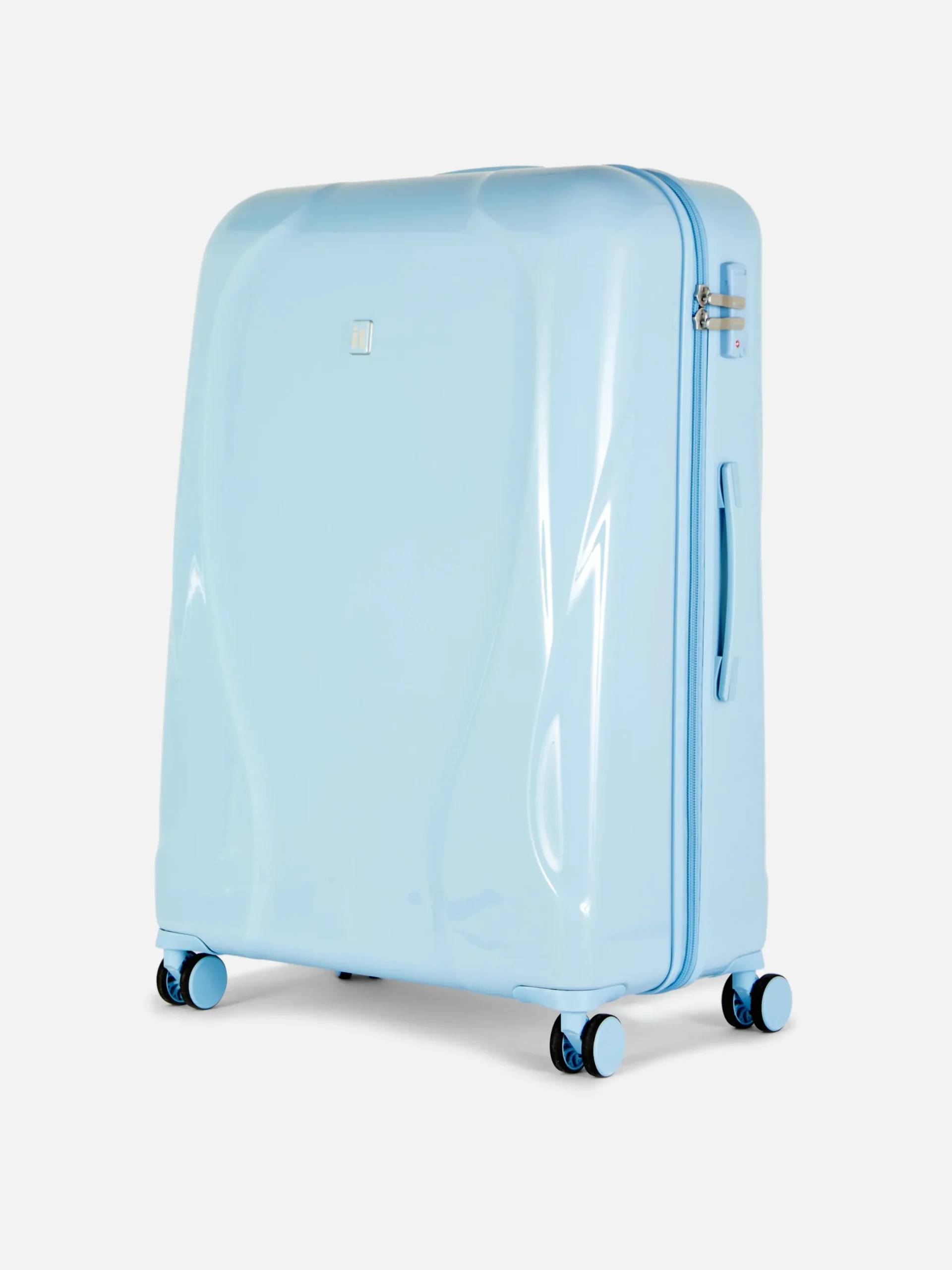Koffer Und Reisegepäck|Primark „it Luggage“ Hartschalenkoffer Mit 4 Rollen Blau
