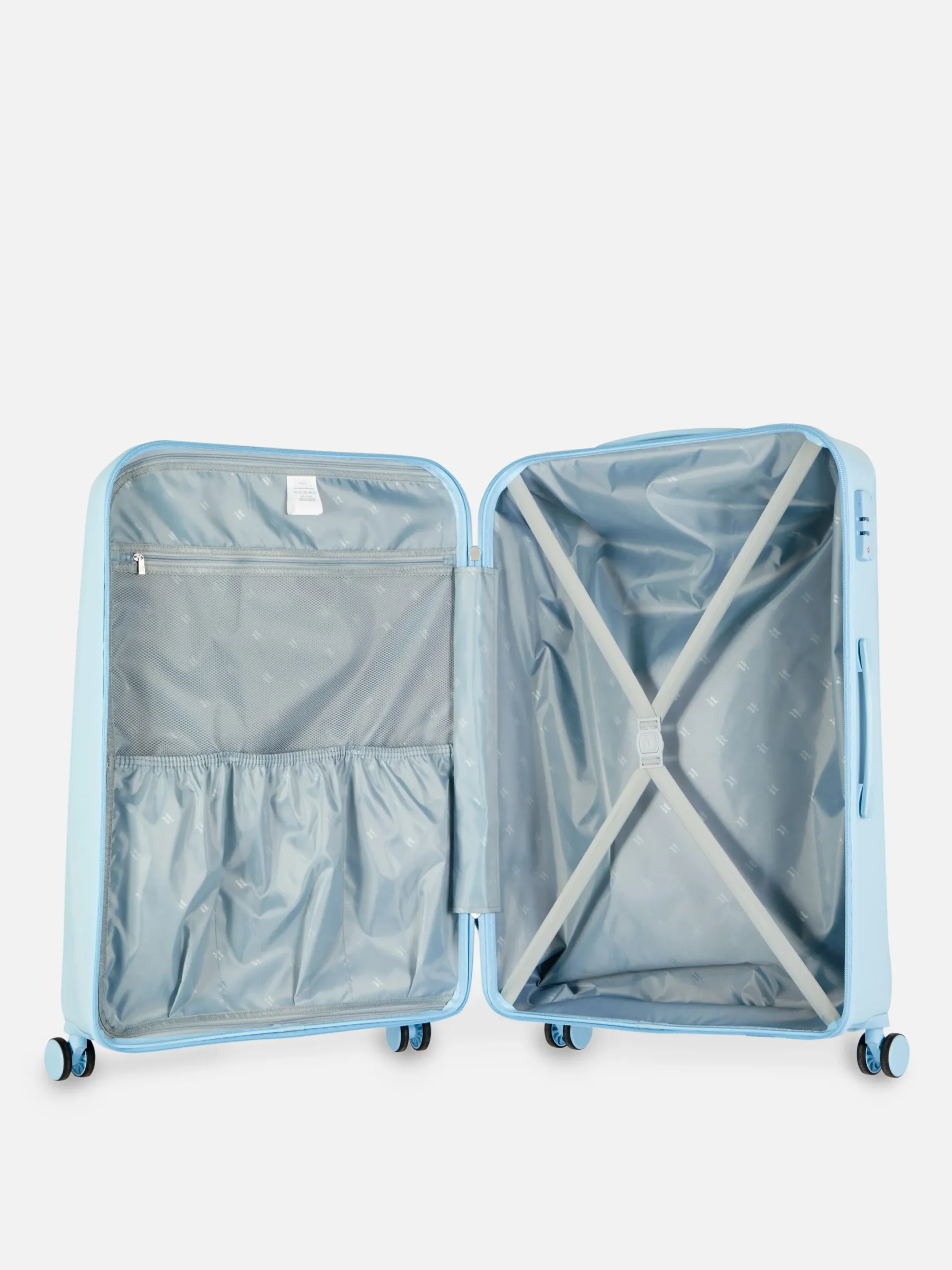 Koffer Und Reisegepäck|Primark „it Luggage“ Hartschalenkoffer Mit 4 Rollen Blau