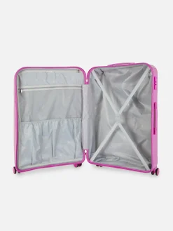 Koffer Und Reisegepäck|Primark „it Luggage“ Hartschalenkoffer Mit 8 Rädern Violett