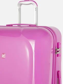 Koffer Und Reisegepäck|Primark „it Luggage“ Hartschalenkoffer Mit 8 Rädern Violett