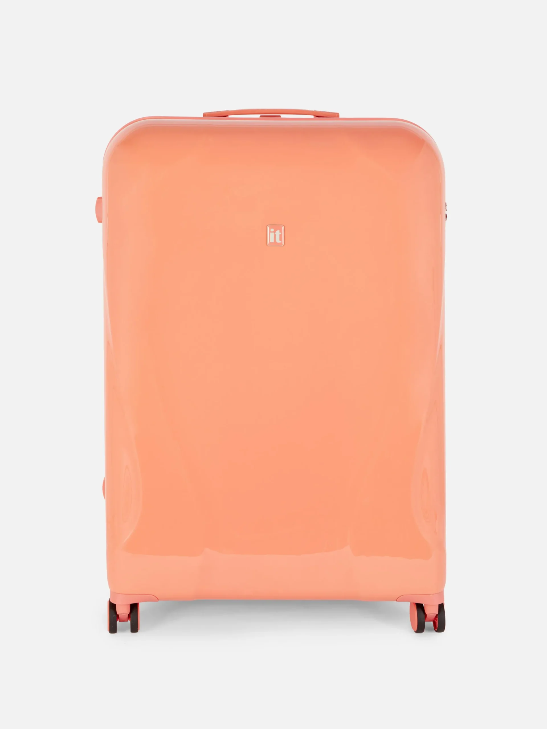 Koffer Und Reisegepäck|Primark „it Luggage“ Hartschalenkoffer Mit 8 Rädern Korallenrot