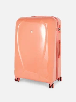 Koffer Und Reisegepäck|Primark „it Luggage“ Hartschalenkoffer Mit 8 Rädern Korallenrot