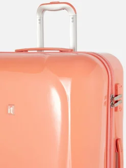Koffer Und Reisegepäck|Primark „it Luggage“ Hartschalenkoffer Mit 8 Rädern Korallenrot