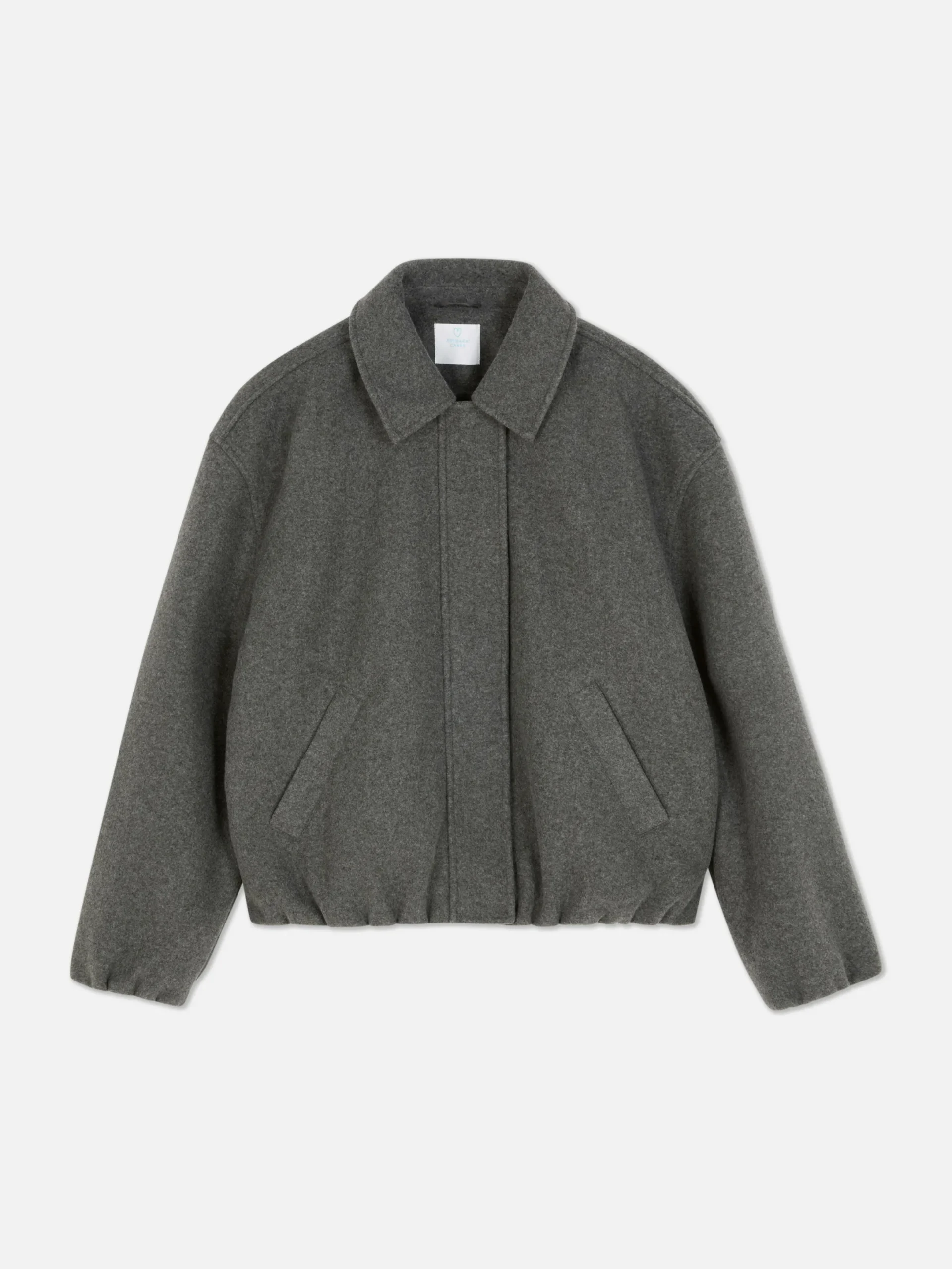 Jacken Und Mäntel|Primark Jacke Mit Ballonsaum Grau