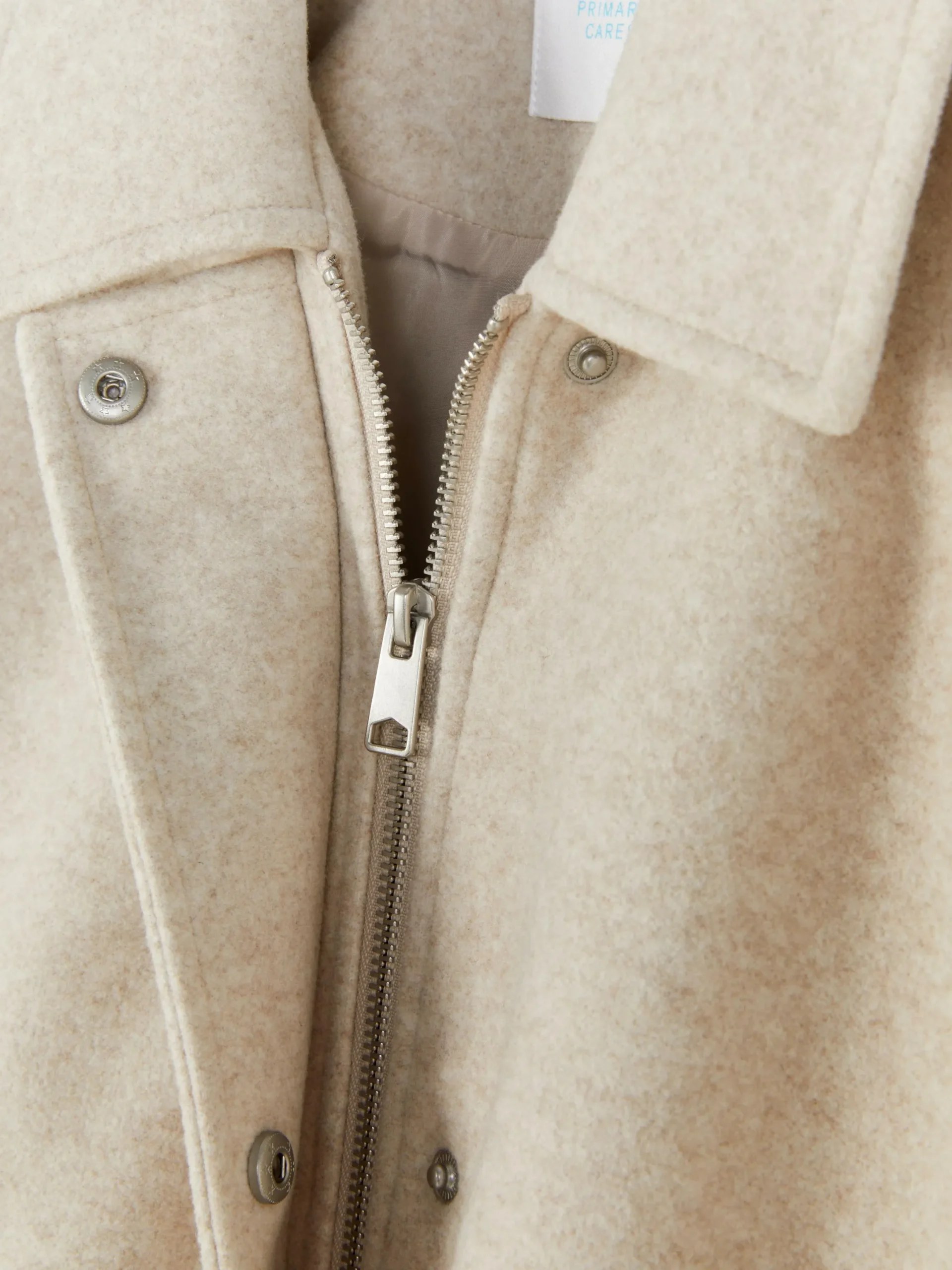 Jacken Und Mäntel|Primark Jacke Mit Ballonsaum Hellbeige