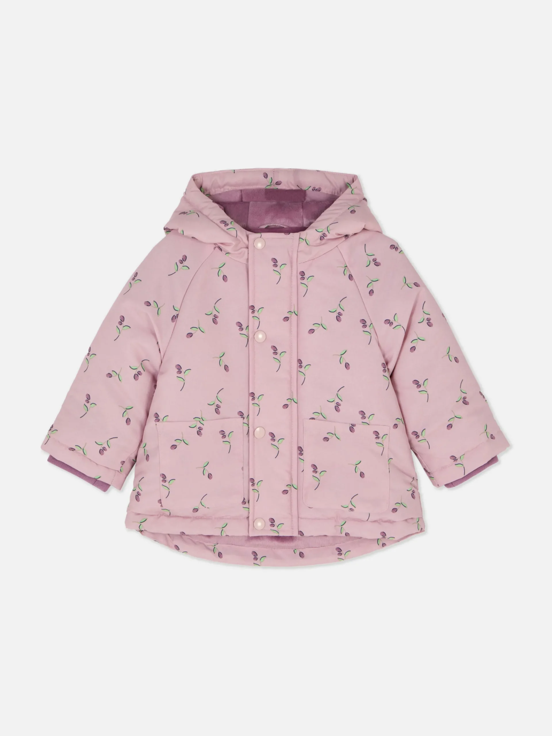 Jacken Und Mäntel|Primark Jacke Mit Kapuze Und Blumenmuster Multi