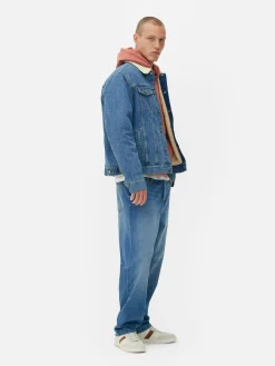 Jacken Und Mäntel|Primark Jeansjacke Mit Borgkragen Blau