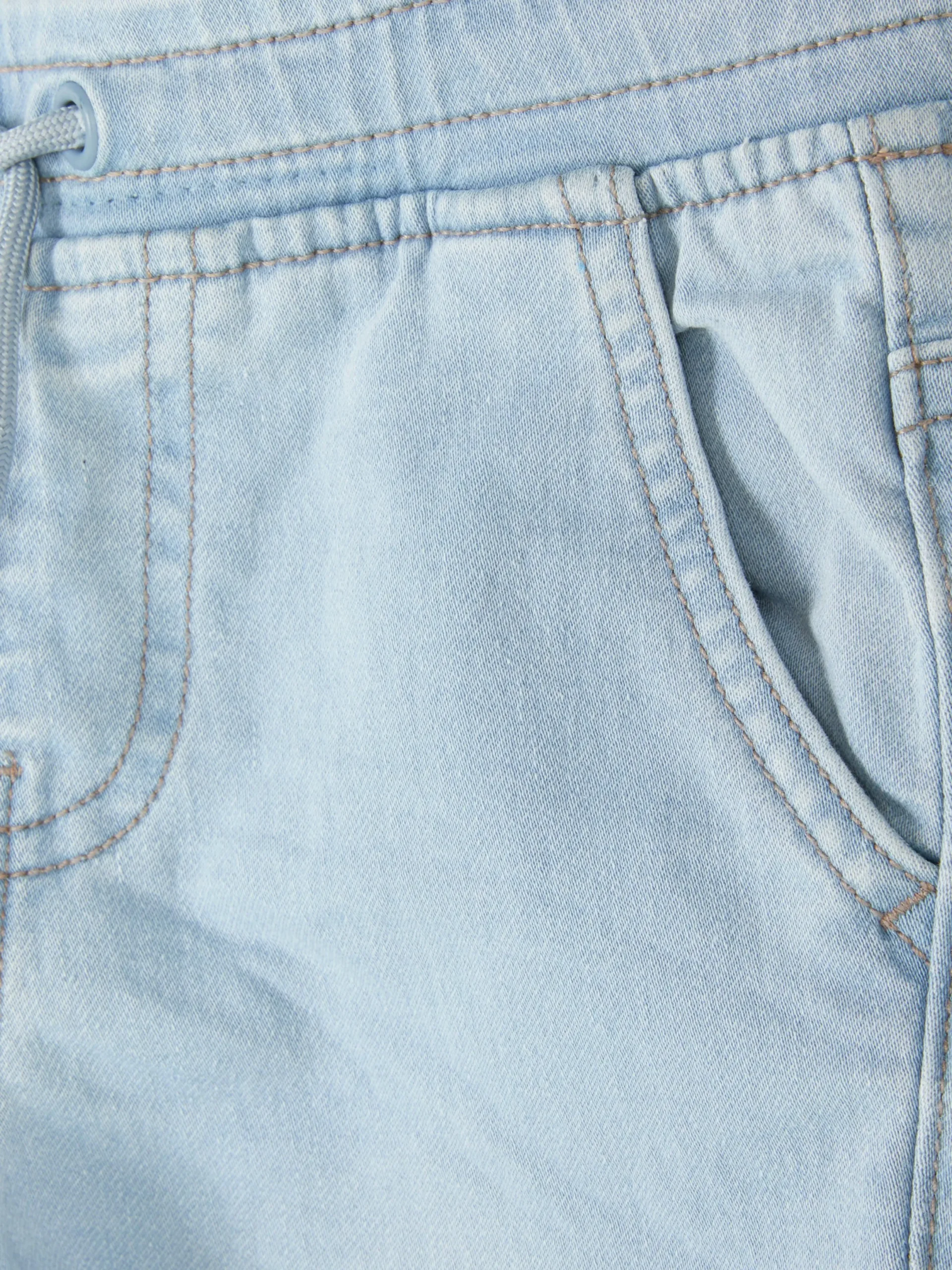 Jeans|Primark Jeans-Jogginghose Mit Kordelzug Blau
