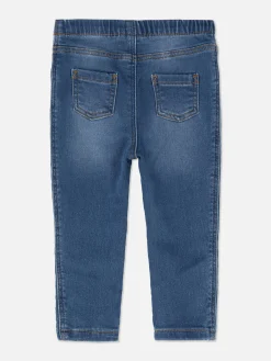 Hosen Und Leggings|Primark Jeggings Mit Elastischem Bund Blau