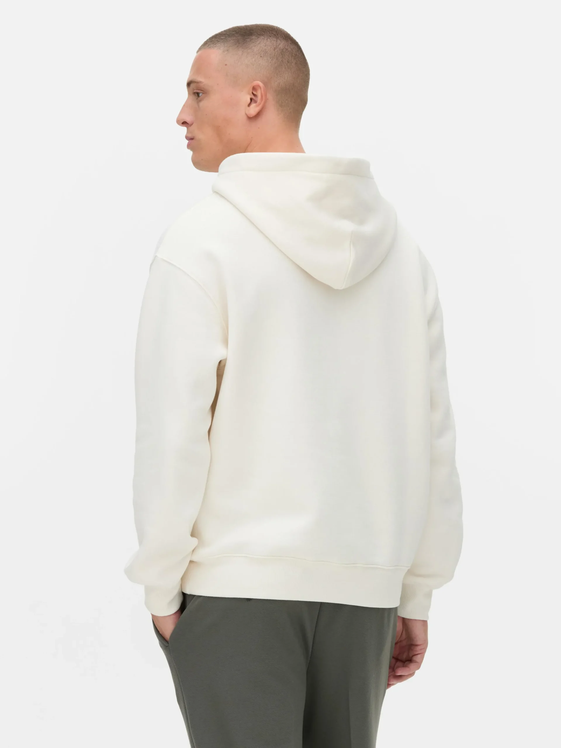 Hoodies Und Sweatshirts|Primark Jersey-Hoodie Im Oversized-Look Ecrufarben